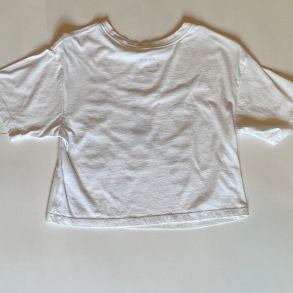 White jordan cropped tee - Picture 2 of 3